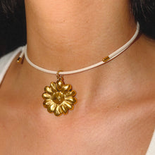 Load image into Gallery viewer, GOLD SUNFLOWER CHARM (charm only)
