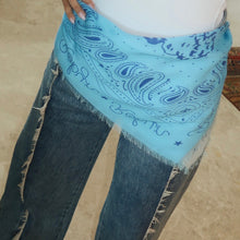Load image into Gallery viewer, BABY BLUE BANDANA
