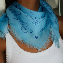 Load image into Gallery viewer, BABY BLUE BANDANA
