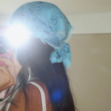 Load image into Gallery viewer, BABY BLUE BANDANA
